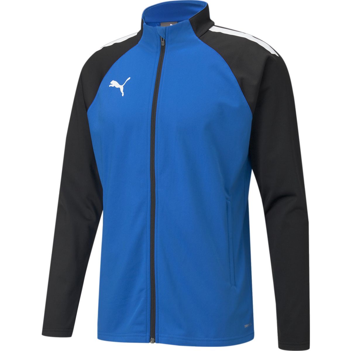 Puma Teamliga Training Jacket electric blue lemonade-puma black (02) L 657234-02-L
