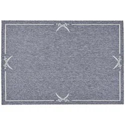 Sansibar In- & Outdoorteppich Nordsee Beach SA-035 anthracite 67x120 cm