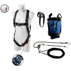 SpanSet, Absturzsicherung, Höhensicherung Safety-Kit SK-201/202/203 für Dacharbeiten (Höhensicherungsset, 100 kg)
