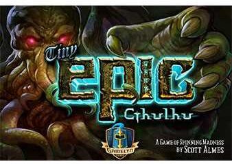 Tiny Epic Cthulhu Cooperative Board Game for 1-4 Players, Ages 10+, by Gamelyn Games