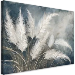 WANDBILD pampasgras botanik