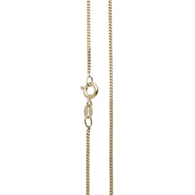 Goldkette OSTSEE-SCHMUCK "- Panzer 1,3 mm - Gold 333/000 -" Gr. 45, gold (gold 333, goldfarben, gelb), Halsketten, Damen, 45, Gelbgold 333, Goldkette