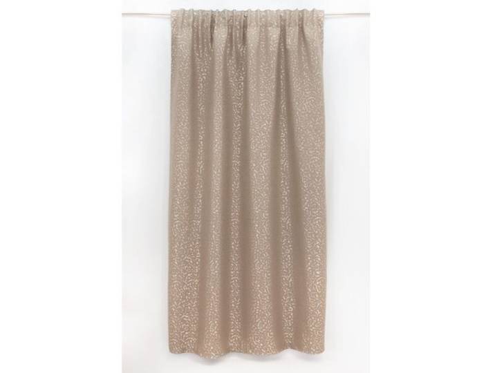 Mary rose Vorhang Eva taupe Polyester B 135 cm Blickdicht
