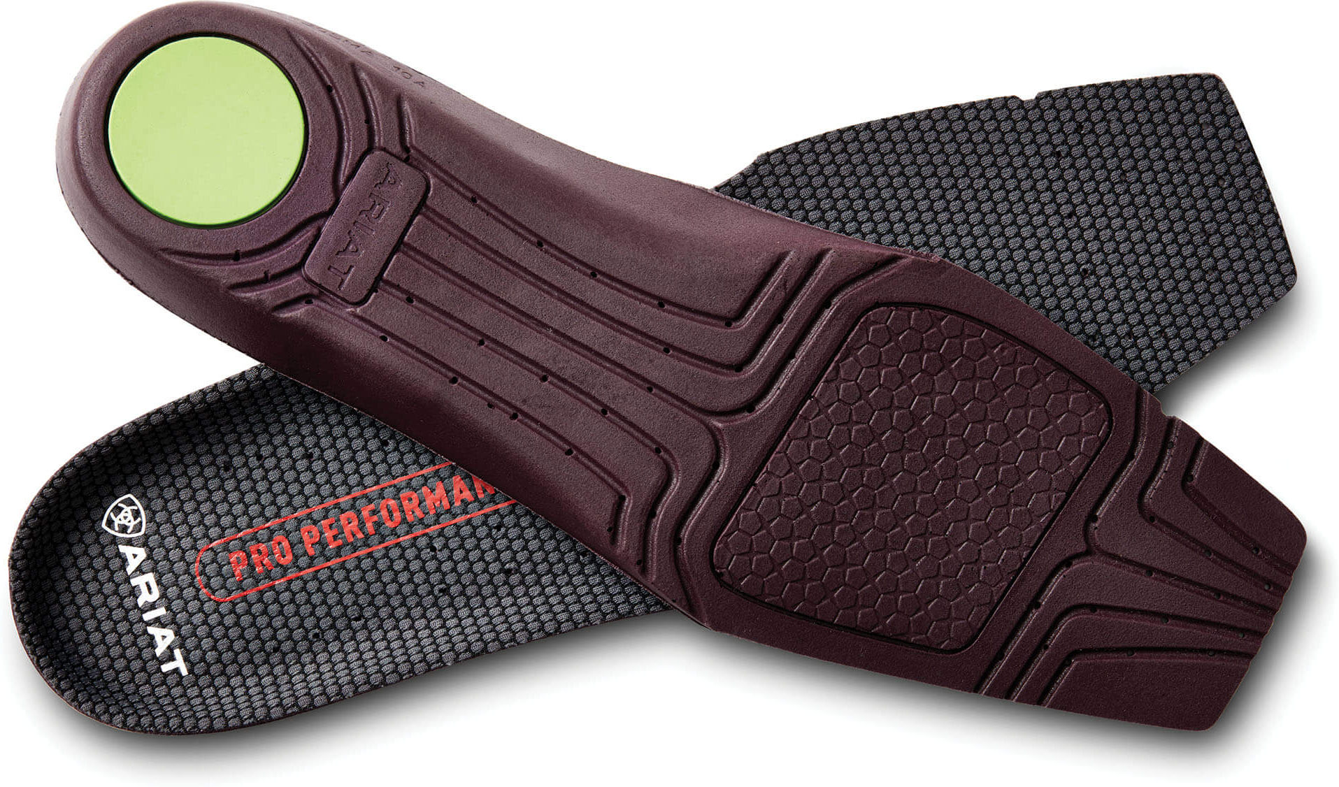 Women's Pro Performance Wide Square Toe Insole in Multi, Size: 8.5 B / Medium by Ariat