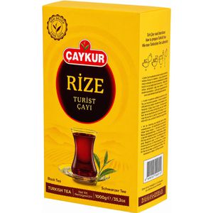 Caykur Tee Rizi Turist Cayi, Schwarzer Tee aus der Türkei, loser Tee, 1 kg