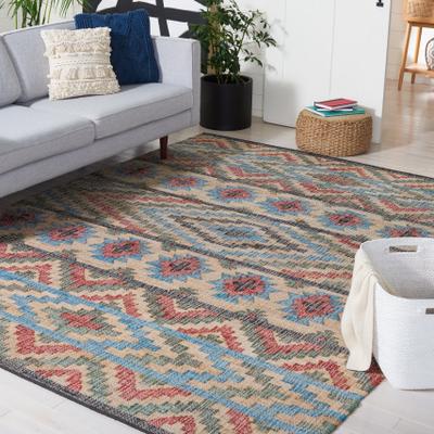 SAFAVIEH Flatweave Kilim Manika Jute Rug