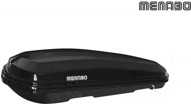 MENABO' Baule da tetto  Diamond 450 litri duo dark