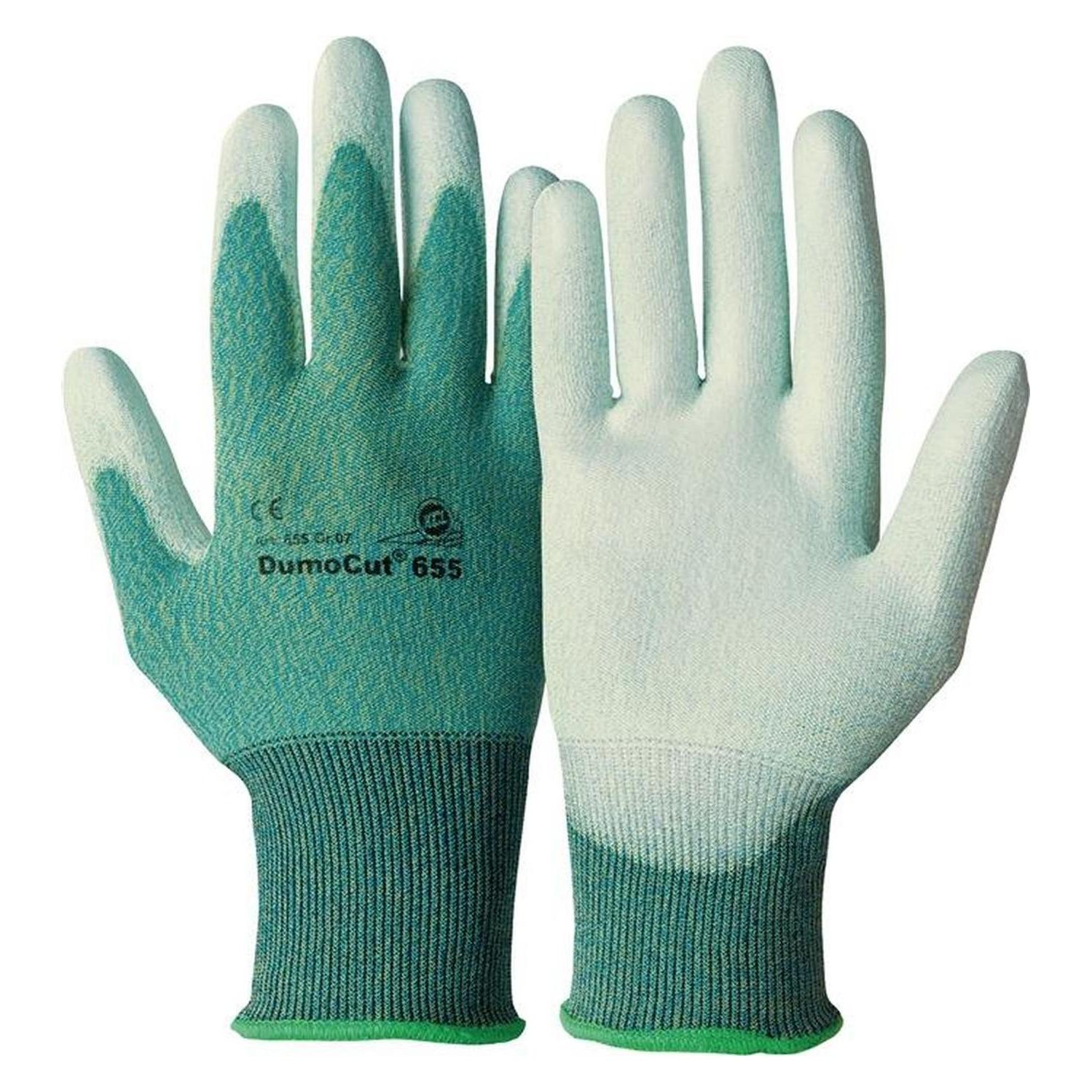 Honeywell Schnittschutzhandschuhe DumoCut 655 Grösse 11 grün-blau/weiss EN 388 PSA-Kategorie II (11) (655/11)