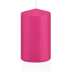 Wiedemann Kerzen Stumpenkerzen Pink Ø 58 x 100 mm, 16 Stück, 33 Brenndauer