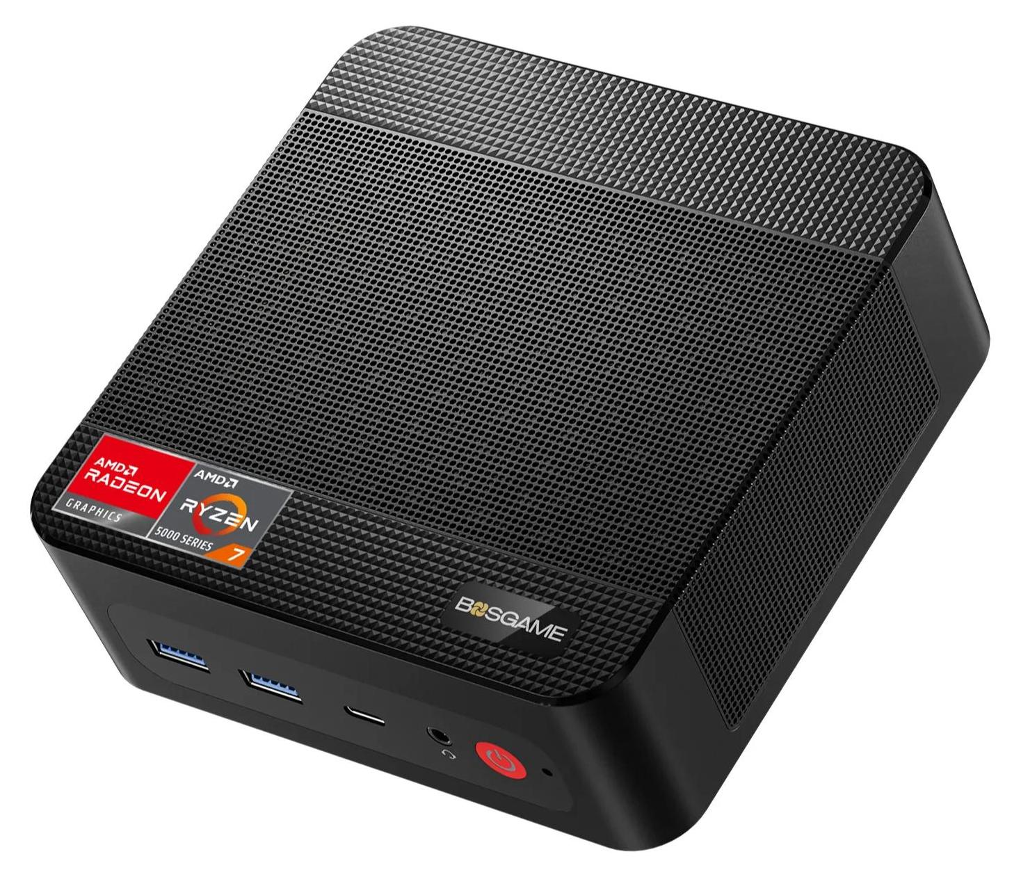Bosgame P4 Plus Ryzen 7 5825U 16GB RAM 512GB SSD Dual 2.5G LAN WiFi 6E Win 11 Pro Home Server Proxmox Virtualisierung Office - BuyPlugGo