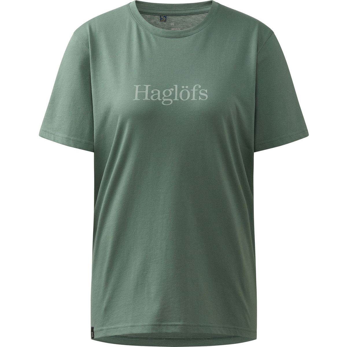 Haglöfs Outsiders Tee Women chlorophyll green (5YE) S 6076645YE015