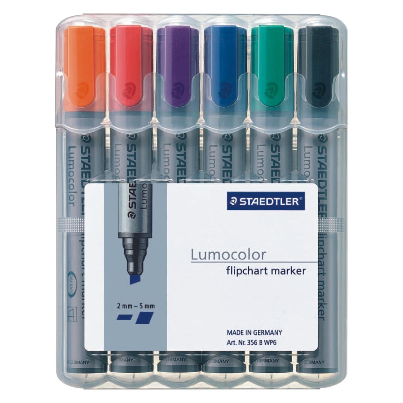 Staedtler Flipchartmarker Lumocolor (6x) (356 B WP6)
