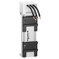Schneider Electric LA9ZA32442 Montageplatte LA9Z 1x3p 32A, 54x200x63mm für GV2LE/P/ME+LC1D Montageplatte 4 St.