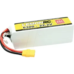 LRC 6S 6300 - LiPo Akku LEMONRC 6300 - 22.2V (35C)