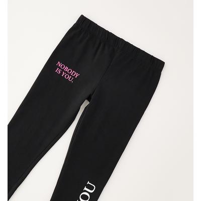 Leggings IDO "GIRL TROUSERS", Mädchen, Gr. 152, EURO-Größen, schwarz, 95% Baumwolle, 5% Elasthan, Hosen Leggings