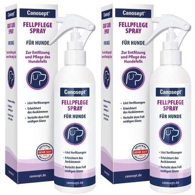 Canosept Fellpflegespray f.Hunde 2x 2x250 ml Spray