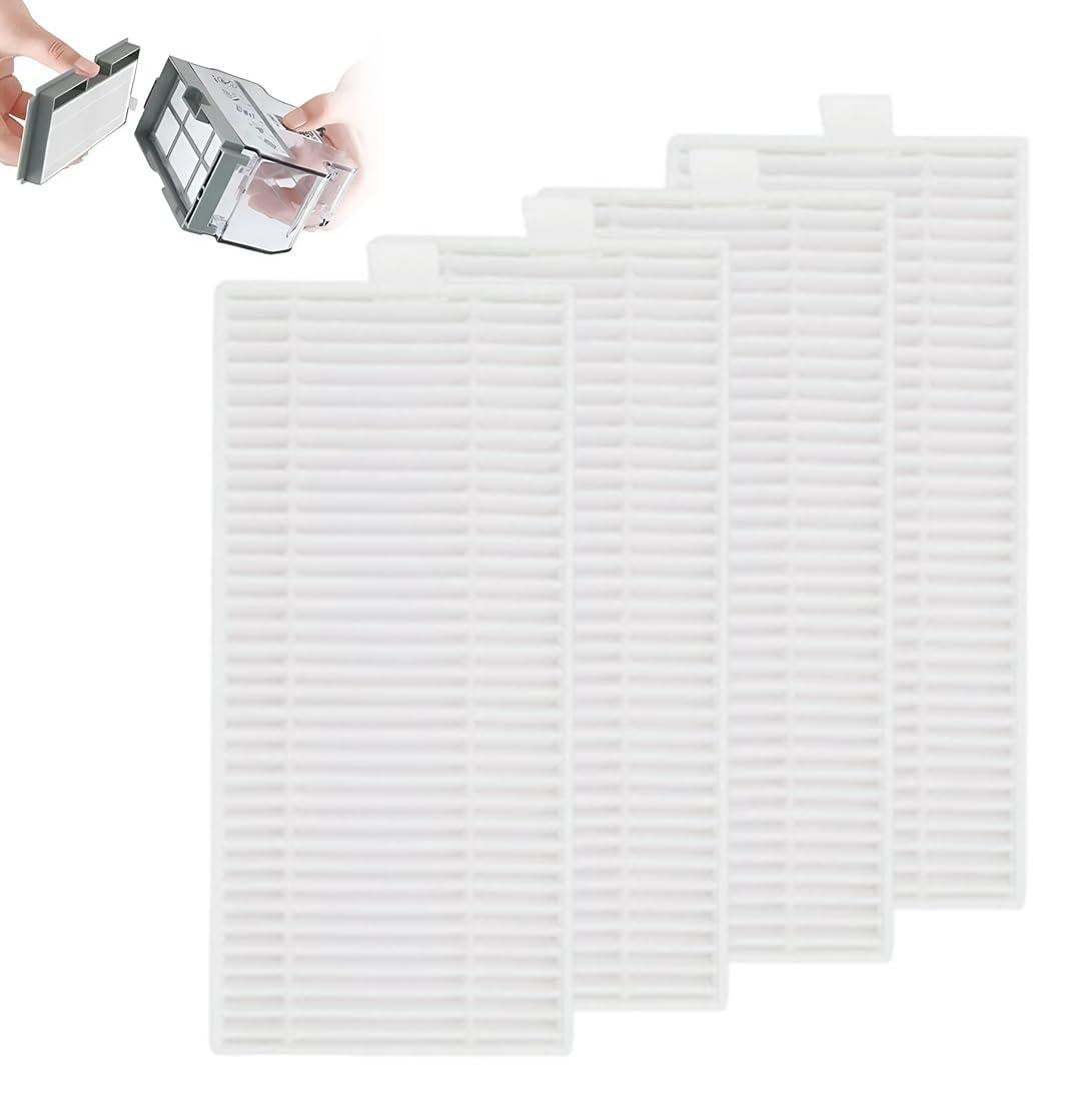 4 wasbare HEPA-filters compatibel met Lefant M210 robotstofzuiger van Dripio