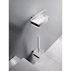 emco Loft Feuchtpapierhalter Kunststoff box chrom /weiss, 053900101 053900101