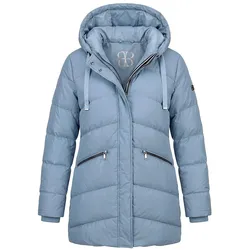 Daunen-Steppmantel BASLER blau, 52