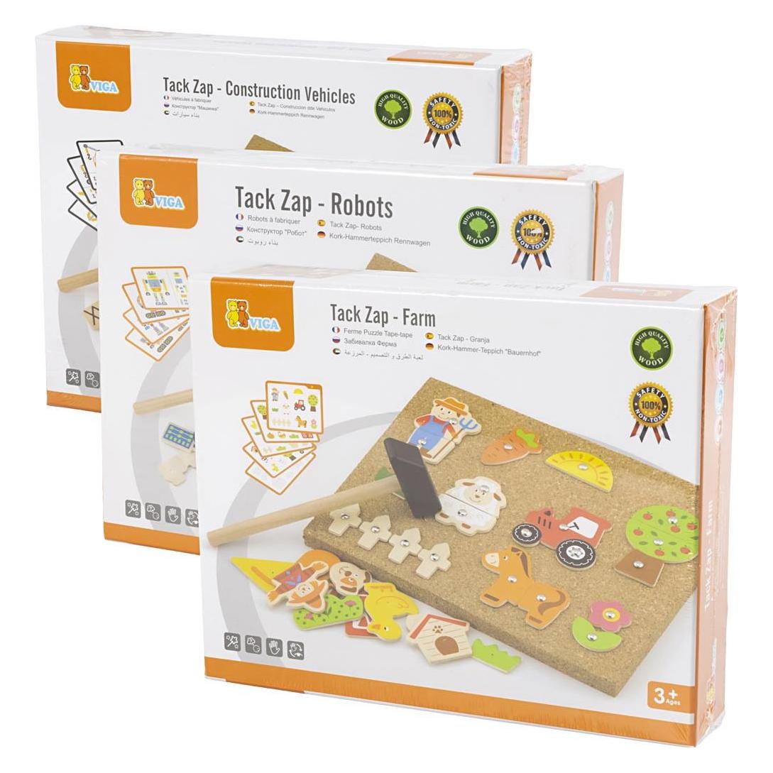 Viga Toys VIGA hammer mosaic set (5706232684067)