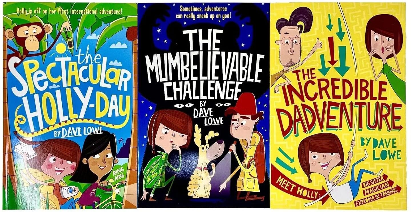 The Incredible Dadventure Series 3 Books Collection Set By Dave Lowe (Incredible Dadventure)