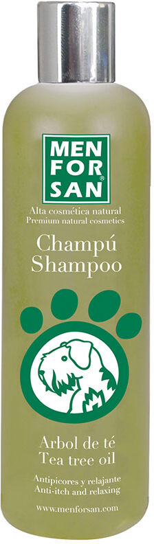 Men For San Champú Perro con árbol de té antipicores y relajante 300 ml