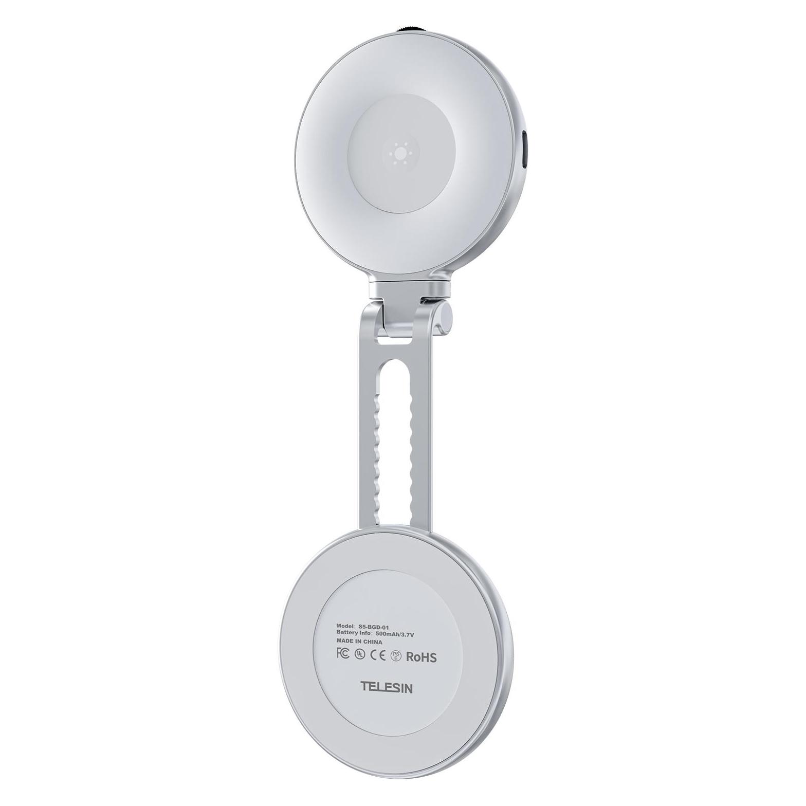 Telesin Beauty Fill Light Magnetic For Smartphone V2 (T-S5-BGD-01) (S5-BGD-01)
