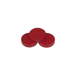 Halmakegel.com Scheibe - Rhea - 25x7mm - rot 256504