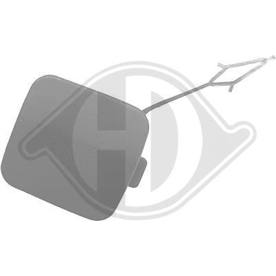 DIEDERICHS Klappe, Abschlepphaken 2298667 hinten für VW