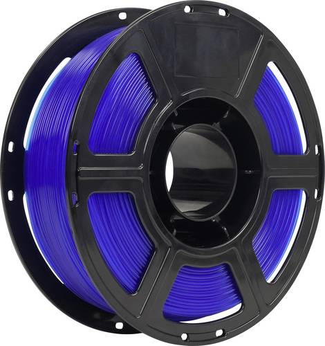 Renkforce RF-7552006 Filament PLA flexibel, hitzebeständig 1.75mm 1kg Blau 1St.