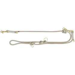 Trixie Soft Rope Hondenriem Verstelbaar Grijs / Lichtgrijs (S, XL, Hund, Spazieren), Halsband + Leine