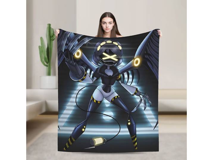 Couvertures en flanelle pour Drones de meurtre, couverture amusante rétro Cool et créative pour la maison, pièce de tapis 150x125cm