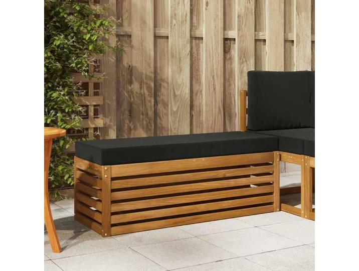 Banc de jardin pliant Bois d'Acacia Massif Naturel 900692