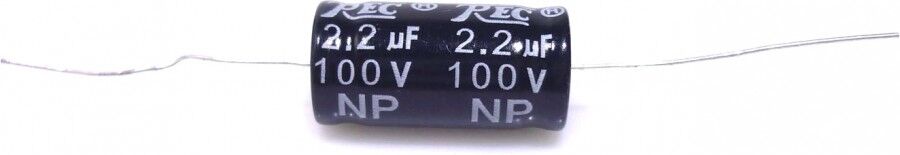 Ersatzteil Kondensator 2,2µf/100v Tonfrequenz-Elko, Axial