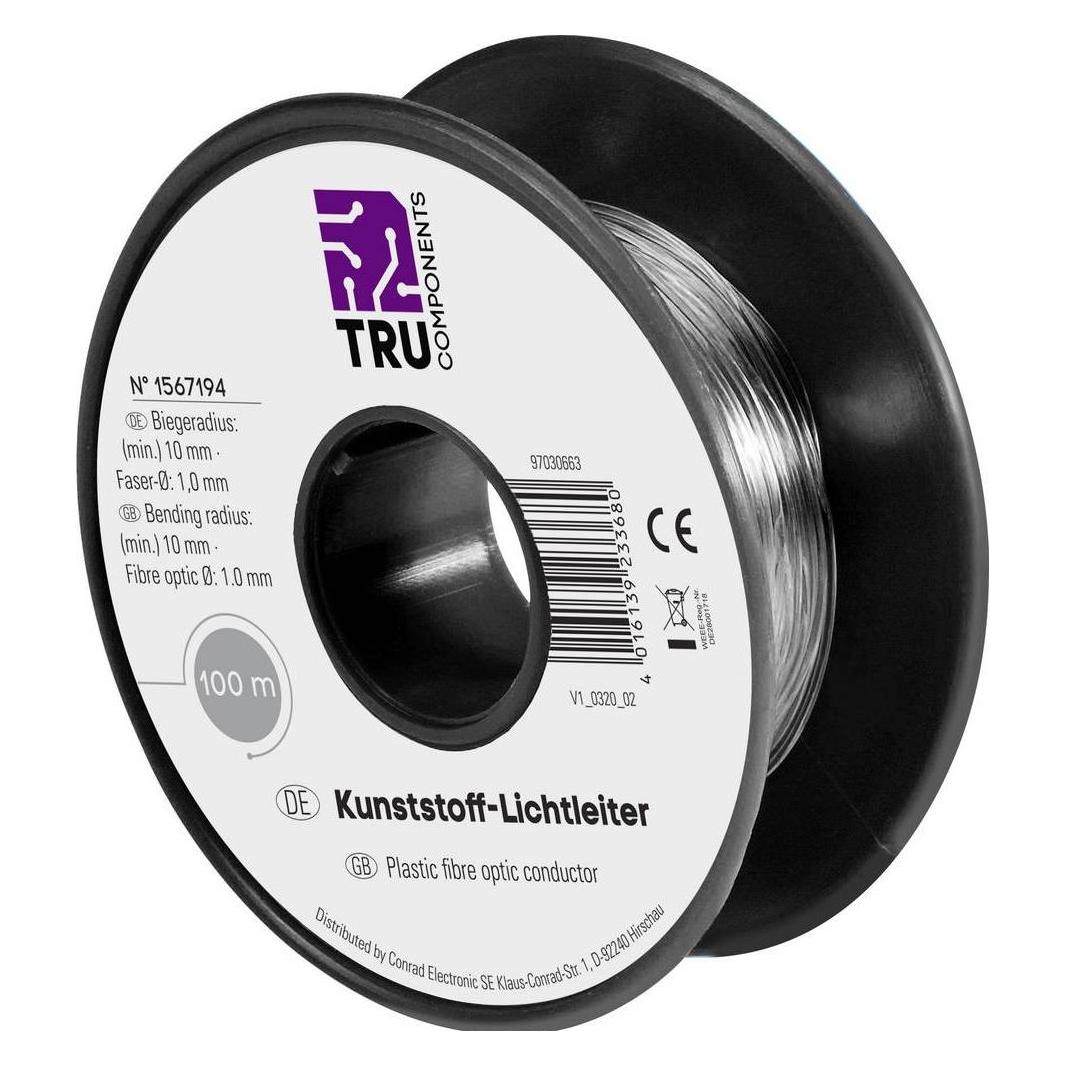 Tru Components TC-9560348 POF-Kabel Simplex 25 m (25 m) (TC-9560348)
