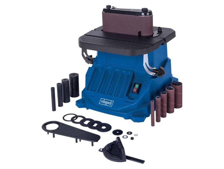 SCHEPPACH OSM600 : Ponceuse multi-fonctions oscillante\, 450 W\, course de 16 mm\, 5 supports de ponçage de 13 à 51 mm