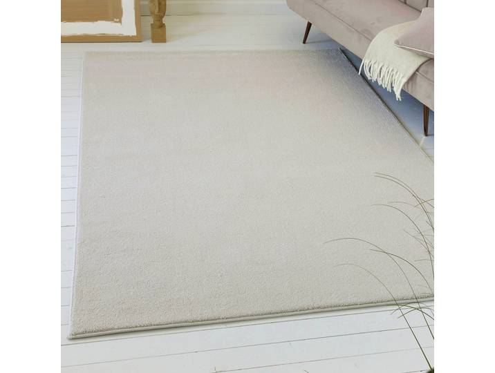 GOODproduct Lisbea rechteckig 17 mm Höhe moderner dichter weicher Kurzflorteppich, Wohnzimmer, Schlafzimmer