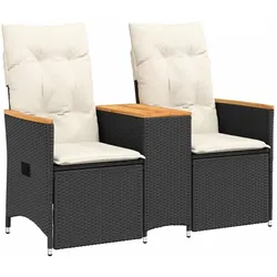 vidaXL, Gartenlounge, Dormenus (Ohne Fussablage (Holz))