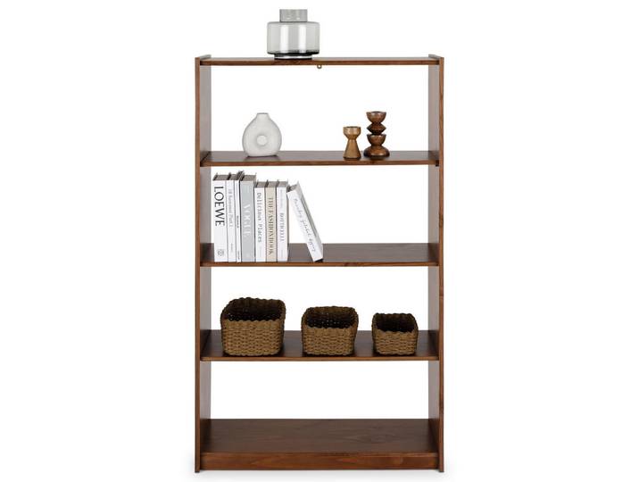 Idimex Standregal Standregal Kastanie, Kastanienfarben, Holz, Kiefer, Vintage, 80x136x30 cm, Wohnzimmer, Regale, Bücherregale