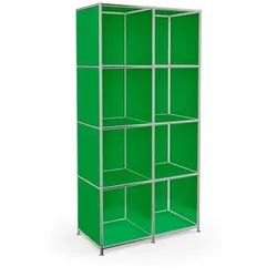Aktenregal System 4 Metall Grün