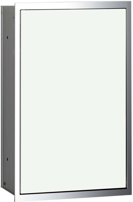 Emco Asis Modul 300 Abfallsammler 973227830 chrom/optiwhite, Unterputzmodell