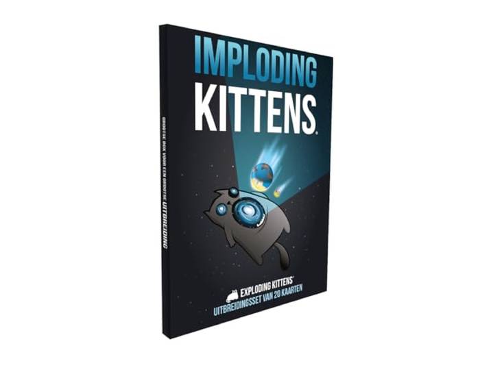 Imploding Kittens NL — kaartspel — Exploding Kittens uitbreiding — gezelschapsspel — voor het hele gezin [NL]