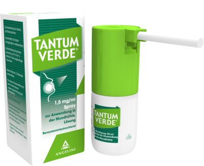 Angelini Pharma Deutschland GmbH TANTUM VERDE 1,5 mg/ml Spray z.Anwen.i.d.Mundhöhle 30 ml 11104004