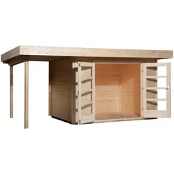 Weka Designhaus 126 A Gr. 1 naturbelassen - 50 % Rabatt auf Dacheindeckung