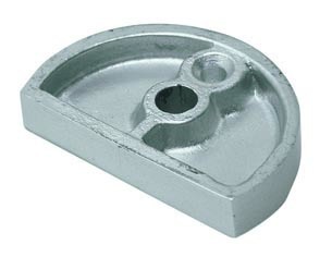 Unterlage KWS für Türpuffer/-stopper 1558, Aluminium 155831