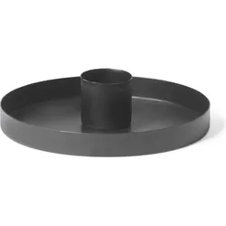 Novaliv, Kerzenständer, 12er-Set Stabkerzenhalter 14cm Metall rund Tafelkerzen scandic chic Weihnachtsdekoration