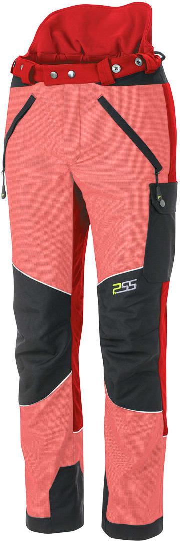 PSS Schnittschutzhose X-treme Vectran Rot/Schwarz Größe 25 untersetzt