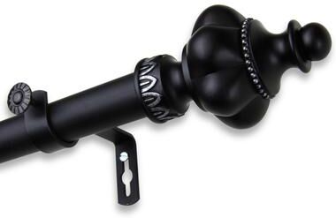 InStyleDesign Revel 1 inch Diameter Adjustable Curtain Rod
