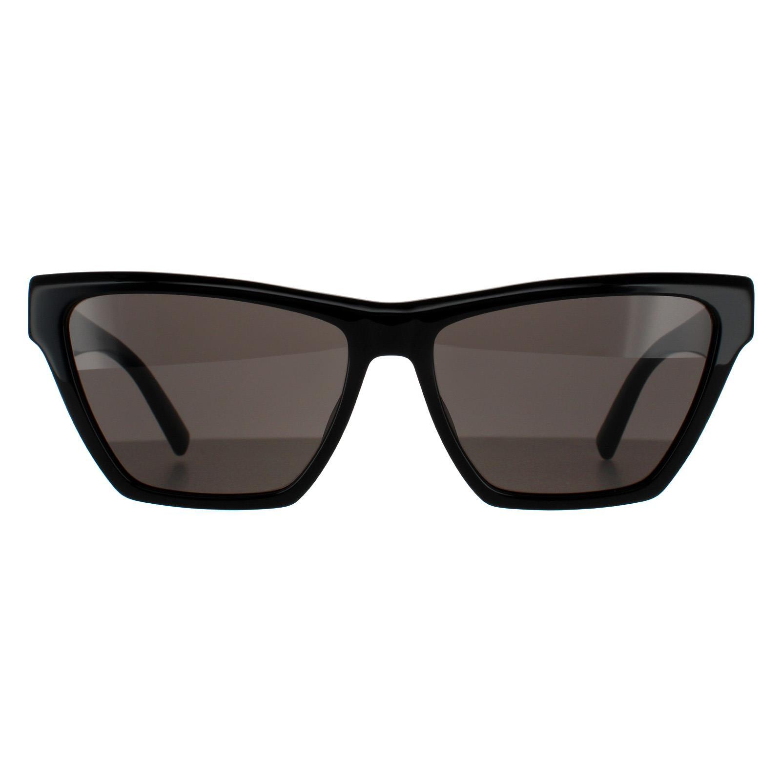 Saint Laurent Cat Eye Damen Schwarz Schwarze Sonnenbrille