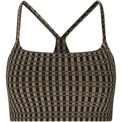 Athlecia Fleurie Low Support Printed Sport-BH Damen P3884 - brown matrix M